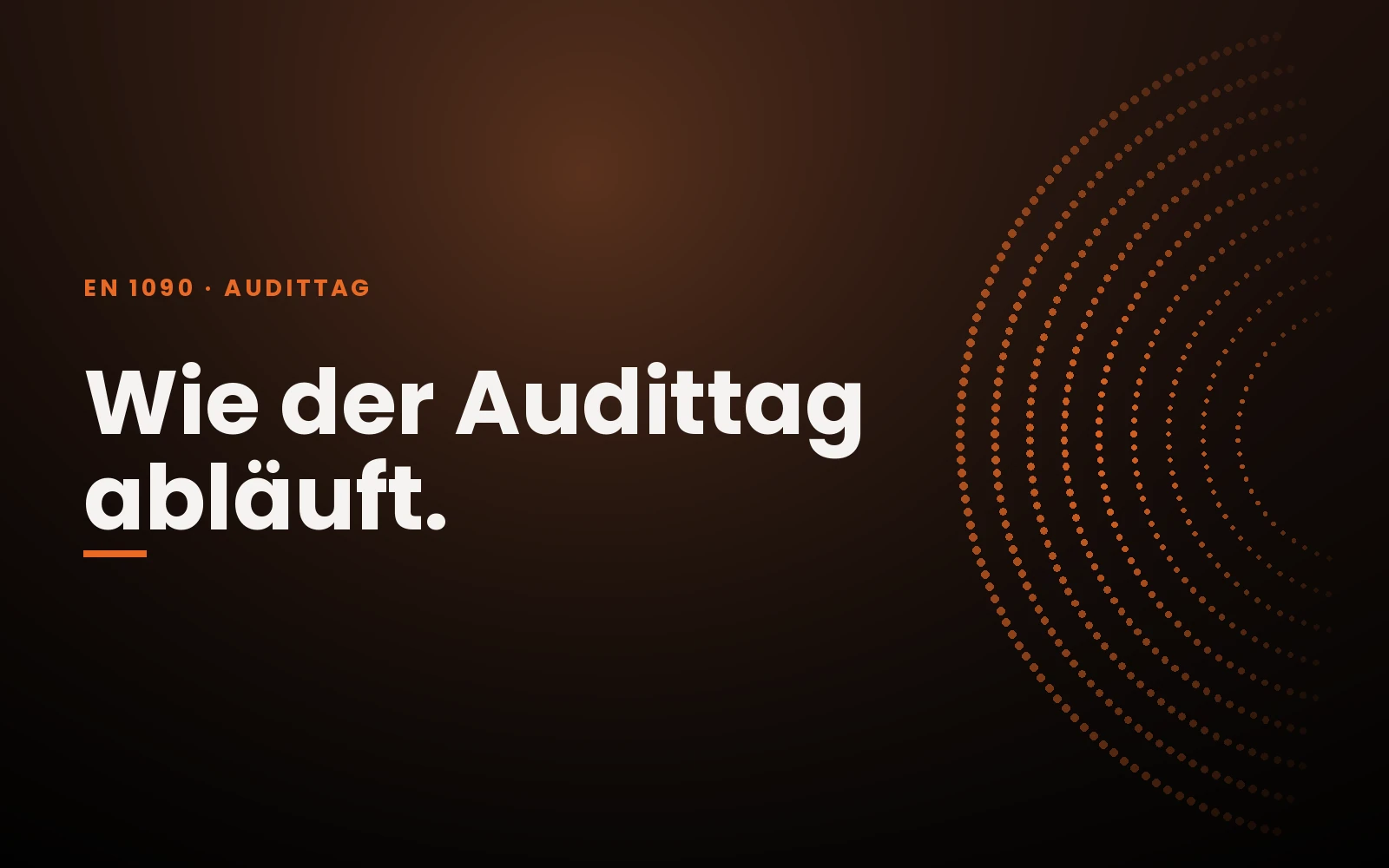 DIN EN 1090 Zertifizierung – Ablauf des Audittags